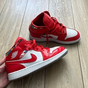 Air Joardan 1 Barcelona Sweater 5.5Y womens 7